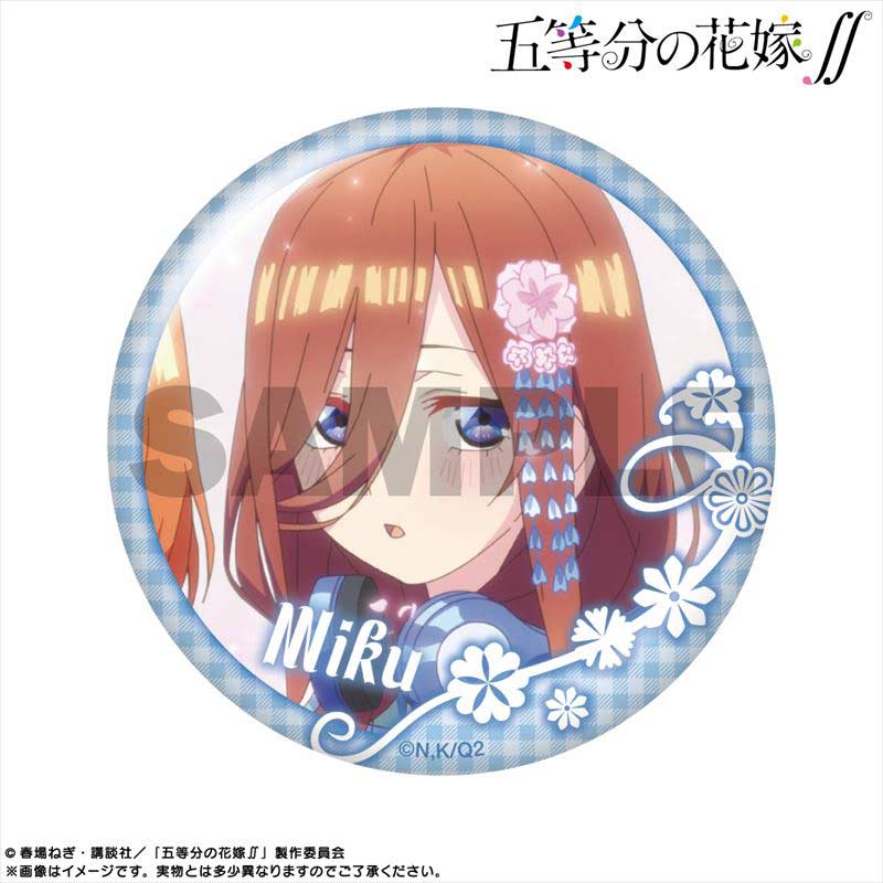 (PO) The Quintessential Quintuplets Season 2 Pickup Character Trading Can Badge Nakano Miku [BOX] Image_10