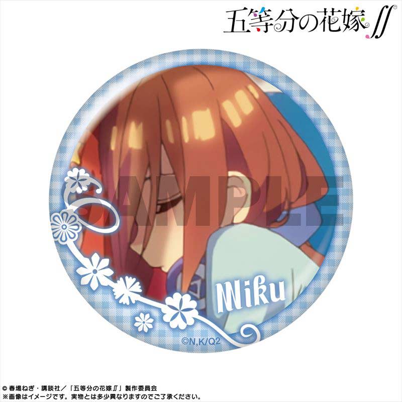 (PO) The Quintessential Quintuplets Season 2 Pickup Character Trading Can Badge Nakano Miku [BOX] Image_11
