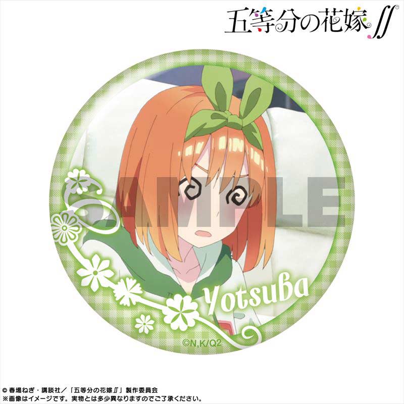 (PO) The Quintessential Quintuplets Season 2 Pickup Character Trading Can Badge Nakano Yotsuba [BOX] Image_9