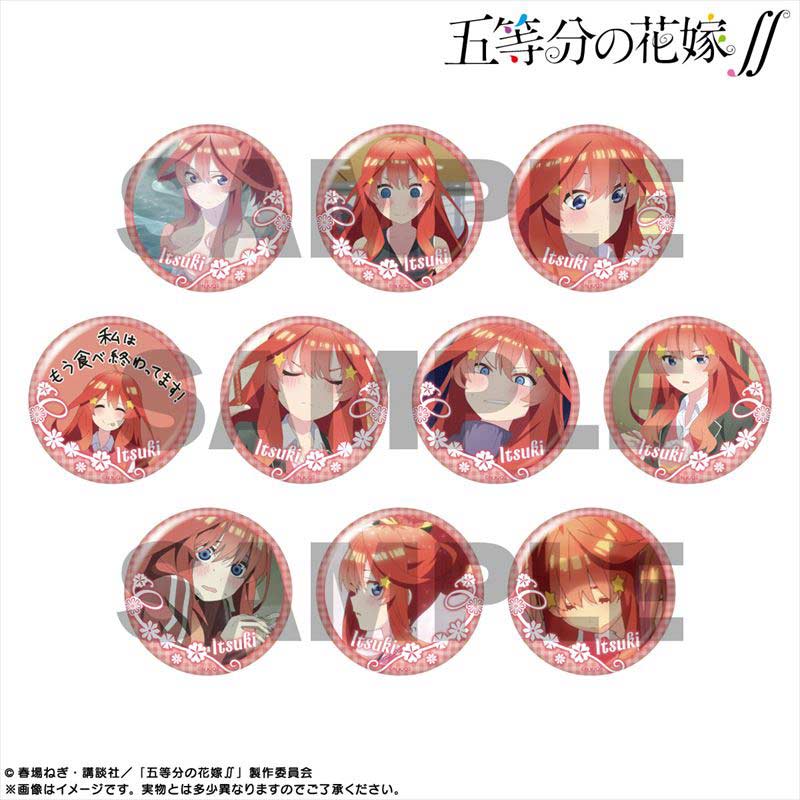 (PO) The Quintessential Quintuplets Season 2 Pickup Character Trading Can Badge Nakano Itsuki [BOX] Image_1