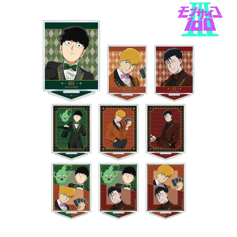 (PO) Mob Psycho 100 III Original Illustration Magician Ver. Trading Acrylic Stand [BOX] Image_1