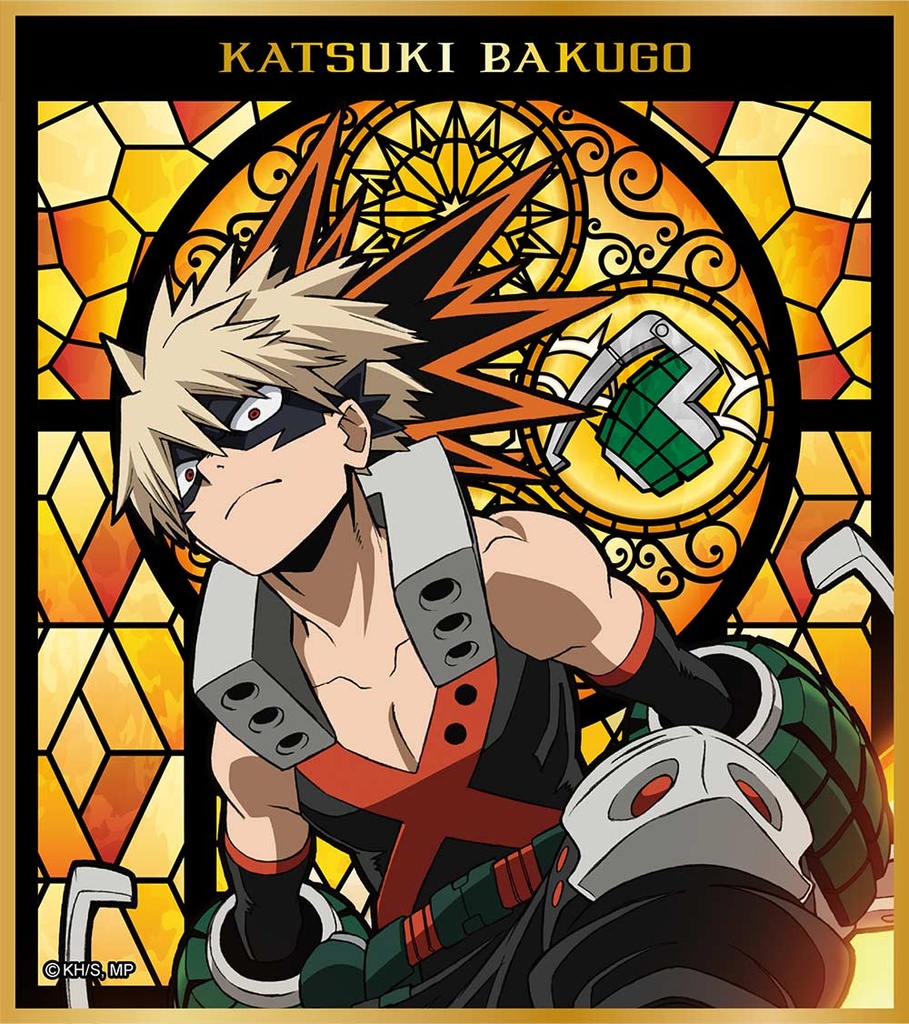 (PO) My Hero Academia Stained Glass Style Trading Gilding Mini Shikishi [BOX] Image_3
