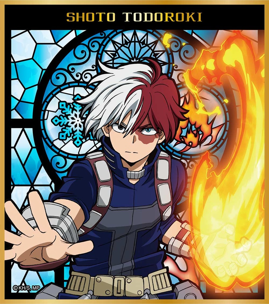 (PO) My Hero Academia Stained Glass Style Trading Gilding Mini Shikishi [BOX] Image_6