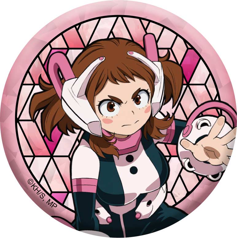 (PO) My Hero Academia Stained Glass Style Trading Hologram Can Badge [BOX] Image_4