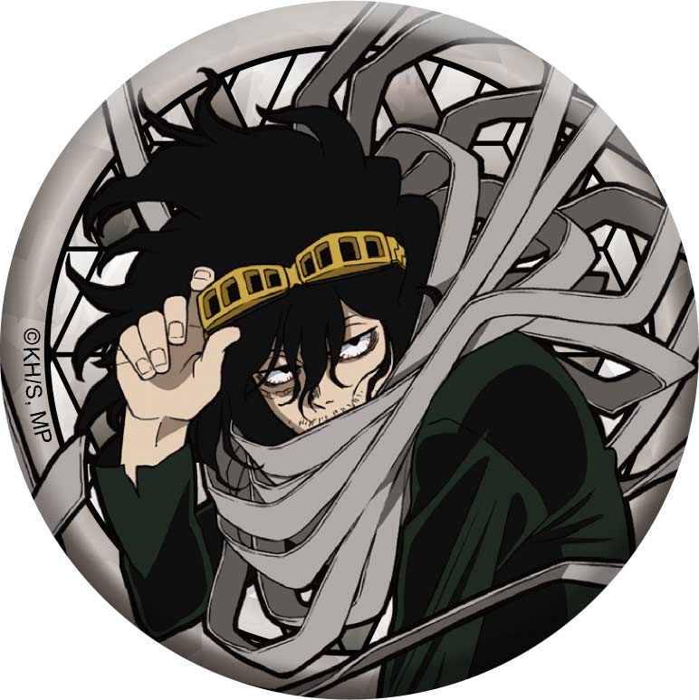 (PO) My Hero Academia Stained Glass Style Trading Hologram Can Badge [BOX] Image_7