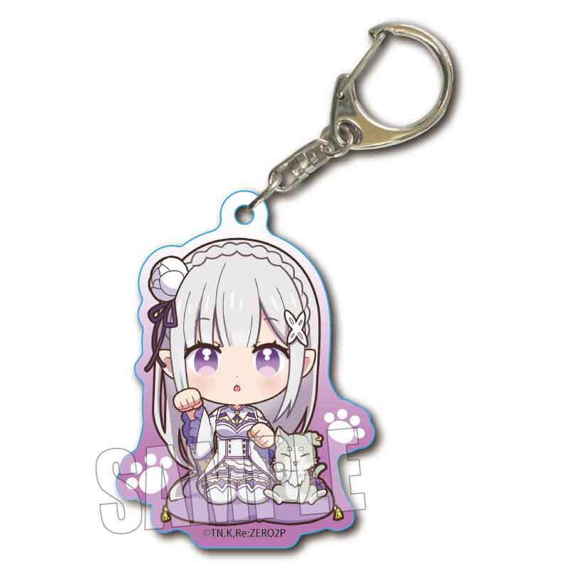 (PO) Trading Acrylic Key Chain RE:Zero Starting Life in Another World Beckoning Cat [BOX] Image_3