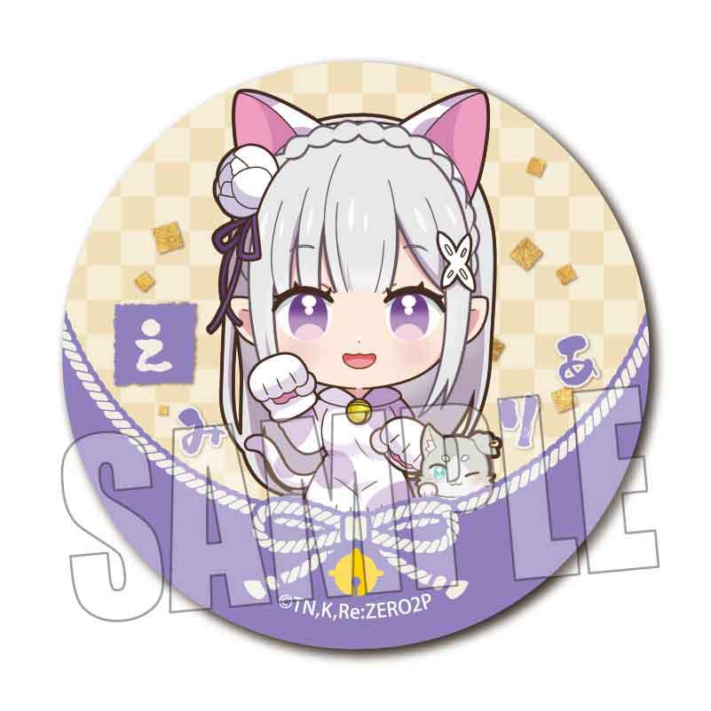 (PO) Trading Can Badge RE:Zero Starting Life in Another World Beckoning Cat [BOX] Image_8