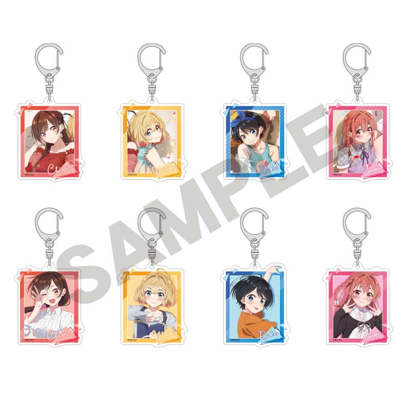 (PO) Crux Rent-A-Girlfriend Trading Acrylic Key Chain [BOX] Image_1