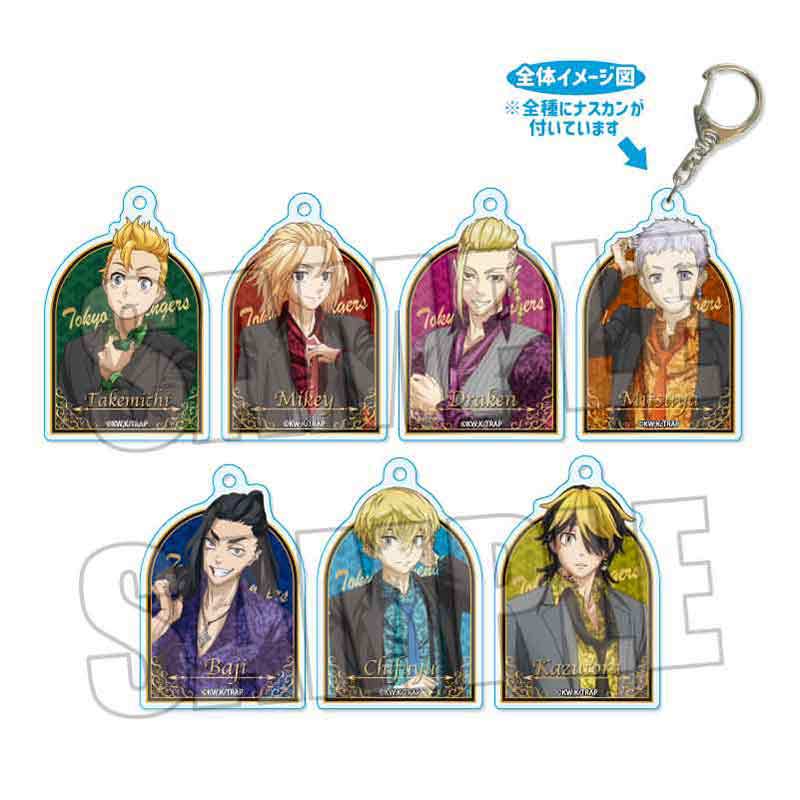 (PO) Trading Acrylic Key Chain Tokyo Revengers Dress Shirt Ver. [BOX] Image_1