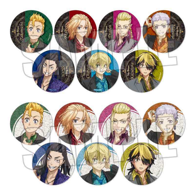 (PO) Trading Can Badge Tokyo Revengers Dress Shirt Ver. [BOX] Image_1
