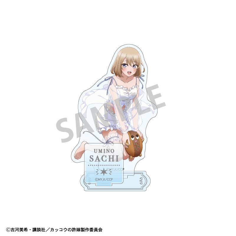 (PO) A Couple of Cuckoos Acrylic Stand Umino Sachi Negligee Image_2