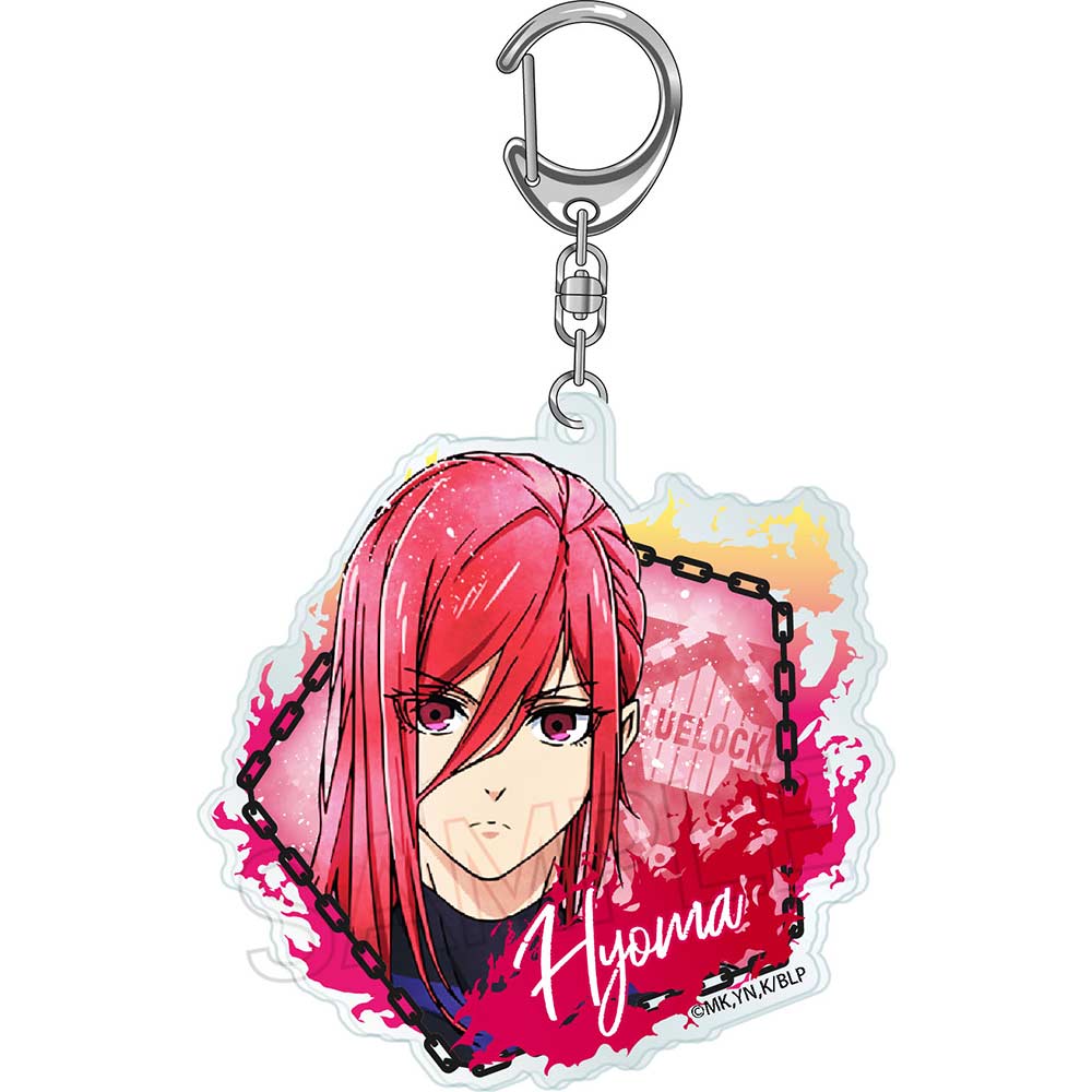 (PO) Blue Lock Wet Color Series Acrylic Key Chain Vol. 2 Chigiri Hyoma Image_1