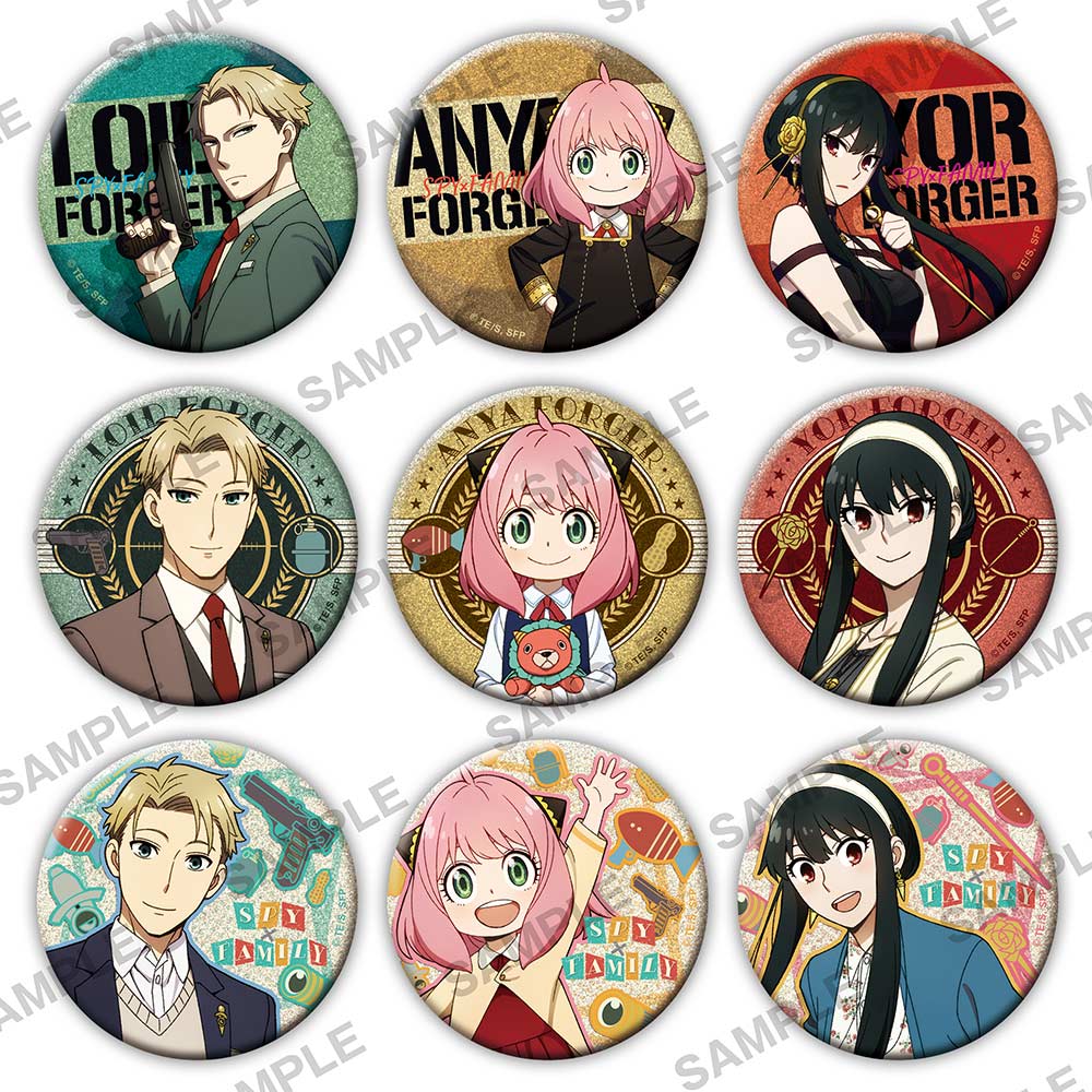 SPY x FAMILY Kirakira Can Badge [BOX] Image_1