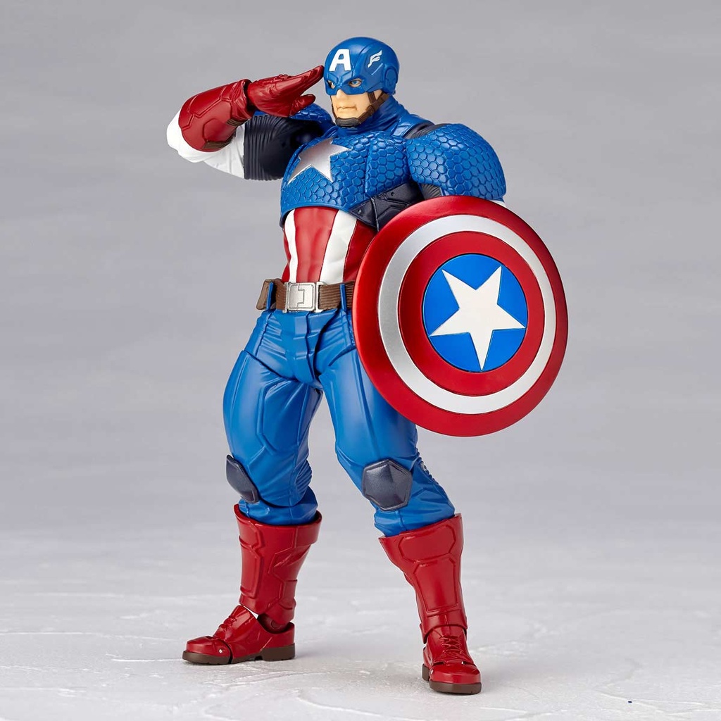 (PO) Amazing Yamaguchi Series No. 007 Avengers - Captain America (Re-issue) Image_6