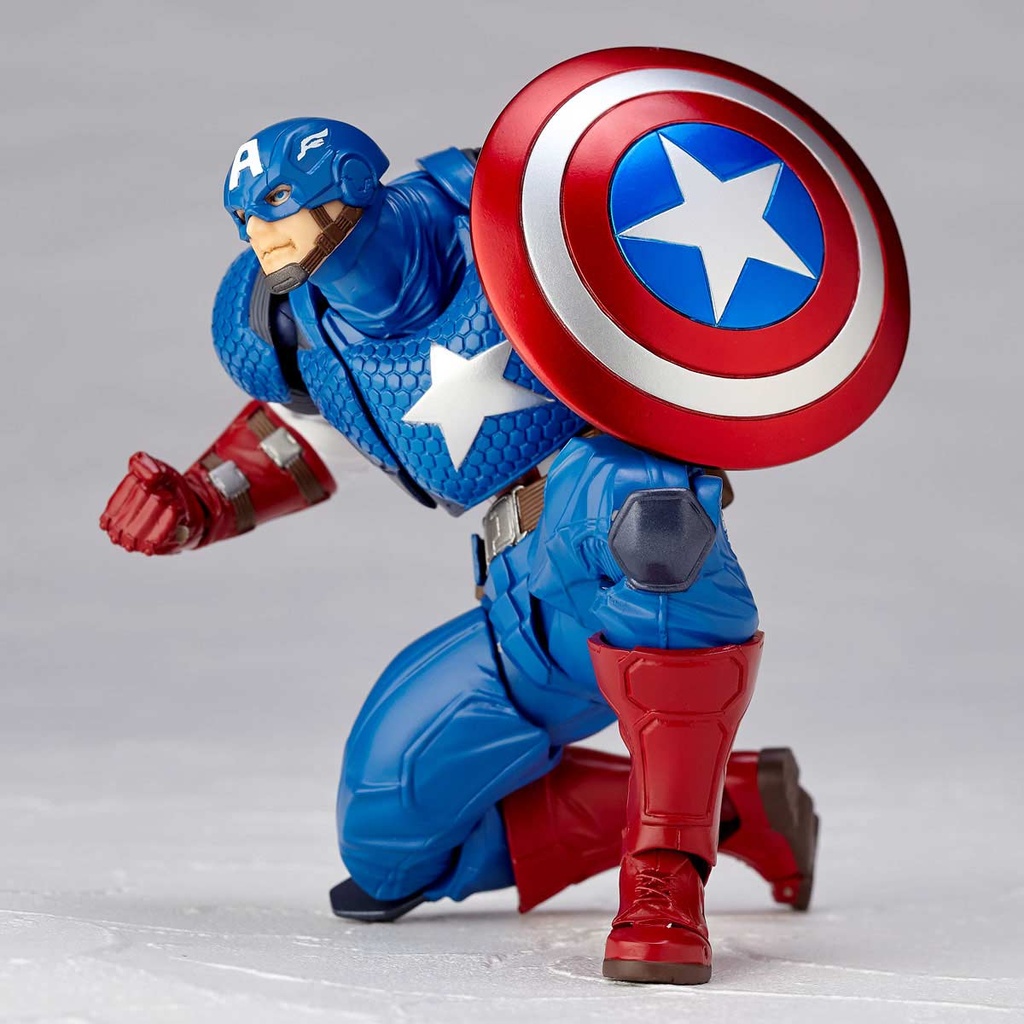 (PO) Amazing Yamaguchi Series No. 007 Avengers - Captain America (Re-issue) Image_12