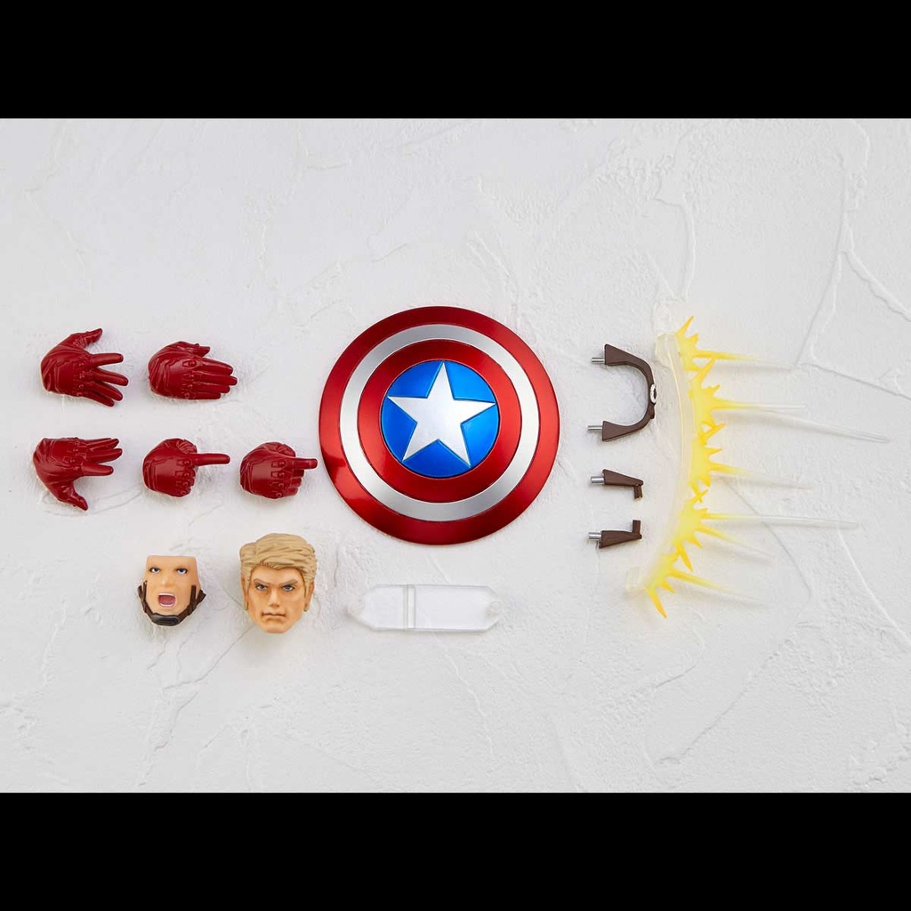 (PO) Amazing Yamaguchi Series No. 007 Avengers - Captain America (Re-issue) Image_14