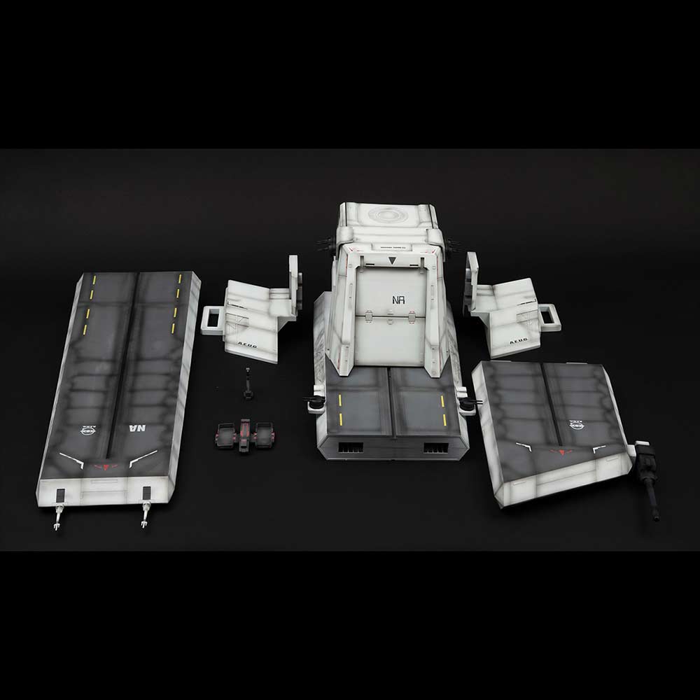 (PO) HG 1/144 Realistic Model Series Mobile Suit ZZ Nahel Argama Catapult Deck (Re-issue) Image_5