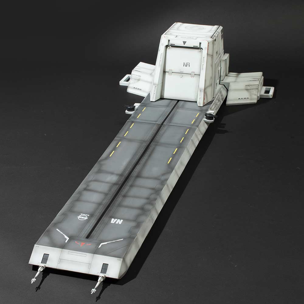 (PO) HG 1/144 Realistic Model Series Mobile Suit ZZ Nahel Argama Catapult Deck (Re-issue) Image_8