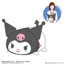 (PO) SR-46 Sanrio Characters Potekoro Mascot (M Size) D Kuromi Image_1