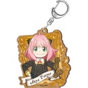 (PO) SPY x FAMILY Vintage Series Wood Plate Key Chain - Anya Forger A Image_1
