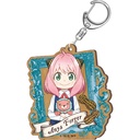 (PO) SPY x FAMILY Vintage Series Wood Plate Key Chain - Anya Forger C Image_1
