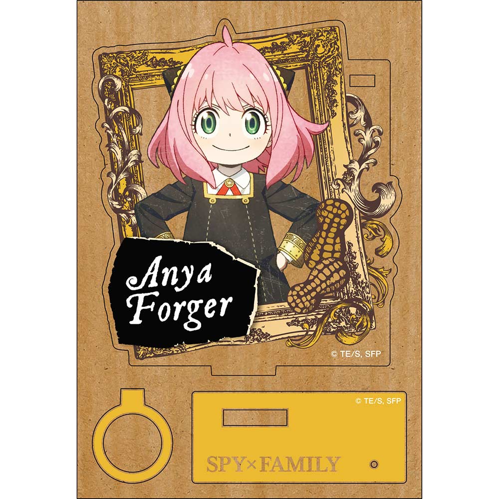 (PO) SPY x FAMILY Vintage Series Wood Plate Pen Stand - Anya Forger Image_1