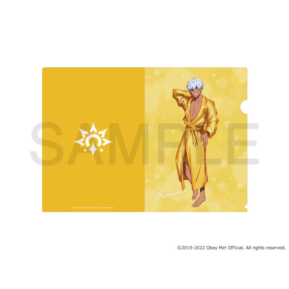 (PO) Obey Me! Happy 1st Devil Day! Clear File - Mammon Image_1