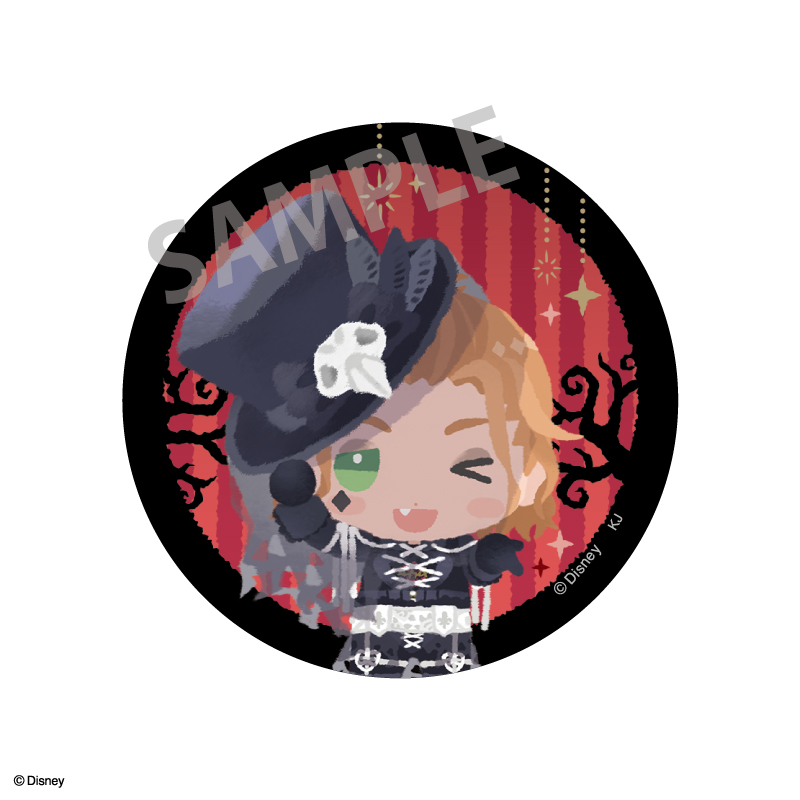 (PO) Disney Twisted Wonderland Scary Dress Ver. Trading Can Badge Chimakko Vol. 1 [BOX] Image_5
