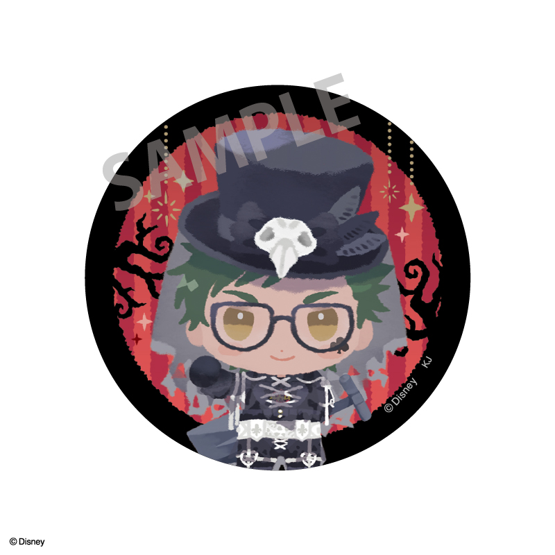(PO) Disney Twisted Wonderland Scary Dress Ver. Trading Can Badge Chimakko Vol. 1 [BOX] Image_6