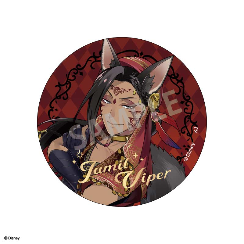 (PO) Disney Twisted Wonderland Scary Dress Ver. Trading Can Badge Vol. 2 [BOX] Image_5