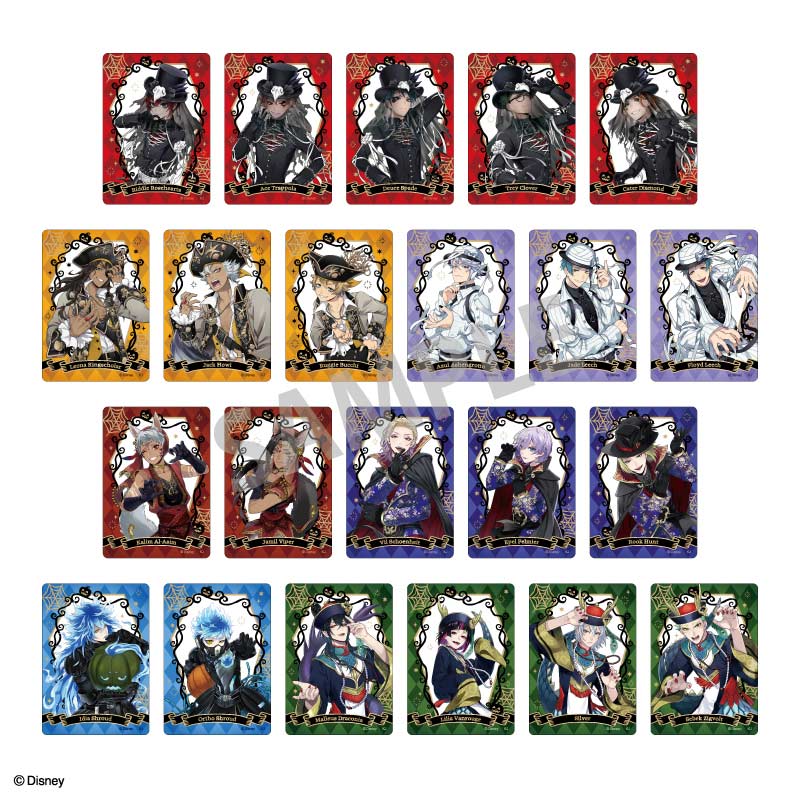 (PO) Disney Twisted Wonderland Scary Dress Ver. Trading Clear Card [BOX] Image_2
