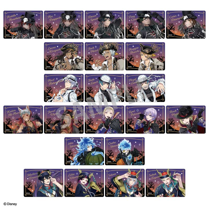 (PO) Disney Twisted Wonderland Scary Dress Ver. Trading Clear Card [BOX] Image_3