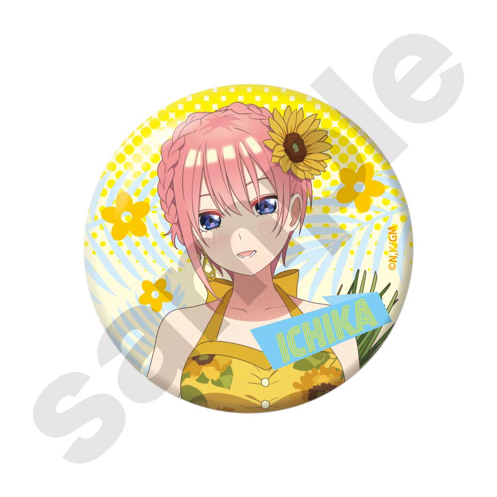 (PO) The Quintessential Quintuplets Movie Summer Time Glitter Can Badge [BOX] Image_2