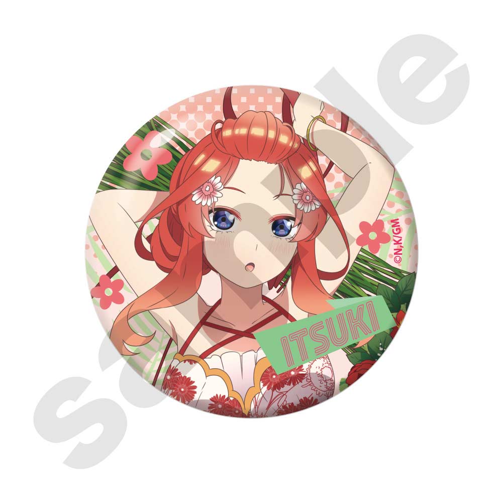 (PO) The Quintessential Quintuplets Movie Summer Time Glitter Can Badge [BOX] Image_6