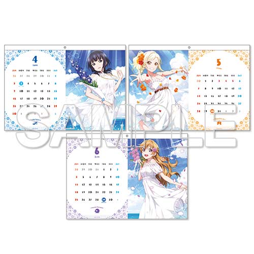 (PO) Love Live! Nijigasaki Academy School Idol Club Wall Calendar 2023 Image_3
