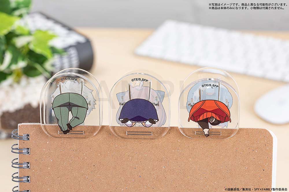(PO) SPY x FAMILY 2.5 Clip 3 Set Loid Forger & Anya Forger & Yor Forger Image_3