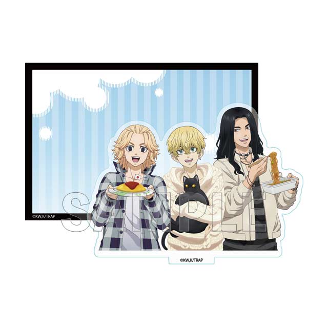(PO) Tokyo Revengers Acrylic Stand R Mikey & Baji & Chifuyu Image_1