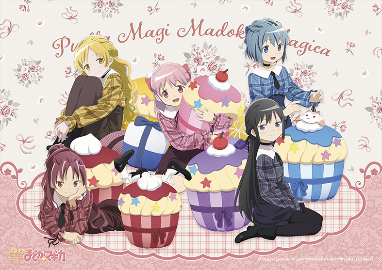 (PO) Puella Magi Madoka Magica Acrylic Stand Set (Stand 5 Set with Special Cloth Poster) Party [SET] Image_12