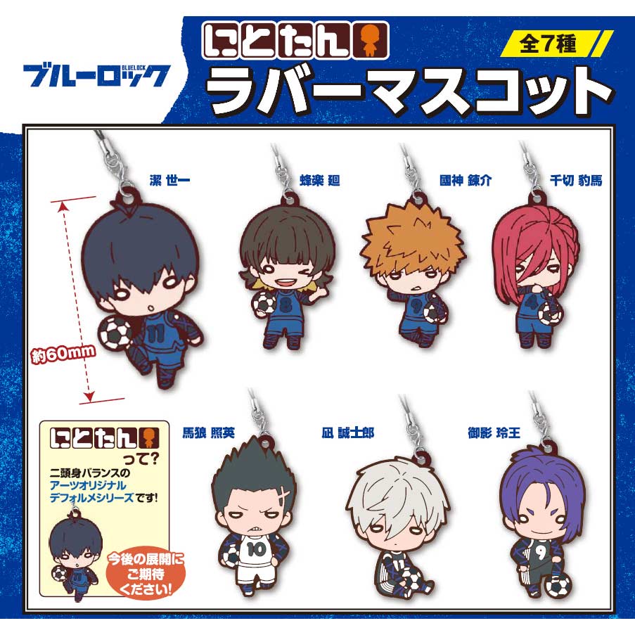 (PO) Nitotan Blue Lock Rubber Mascot [BOX] Image_1