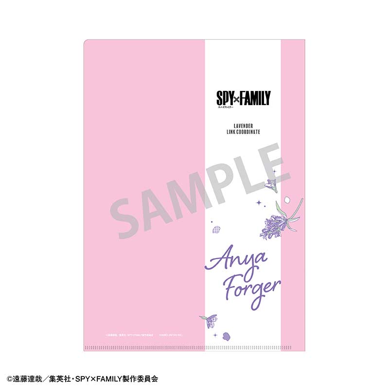 (PO) SPY x FAMILY A4 Single Clear File Anya Link Coordinate Image_2