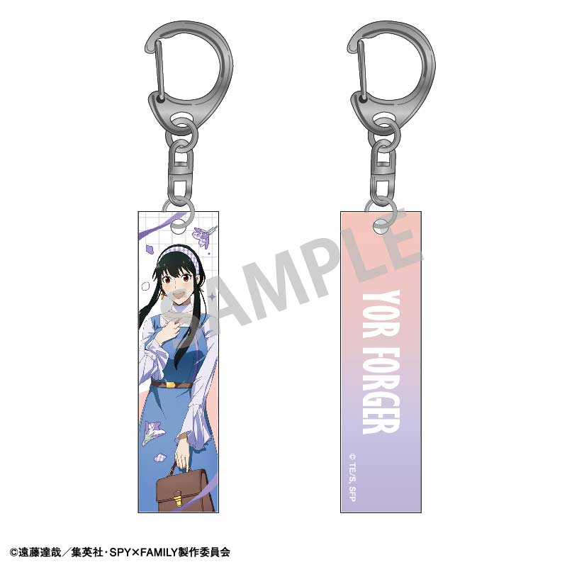 (PO) SPY x FAMILY A4 Single Acrylic Stick Key Chain Yor Link Coordinate Image_1