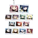 (PO) Magia Record Puella Magi Madoka Magica Side Story Trading Words Acrylic Key Chain [BOX] Image_2