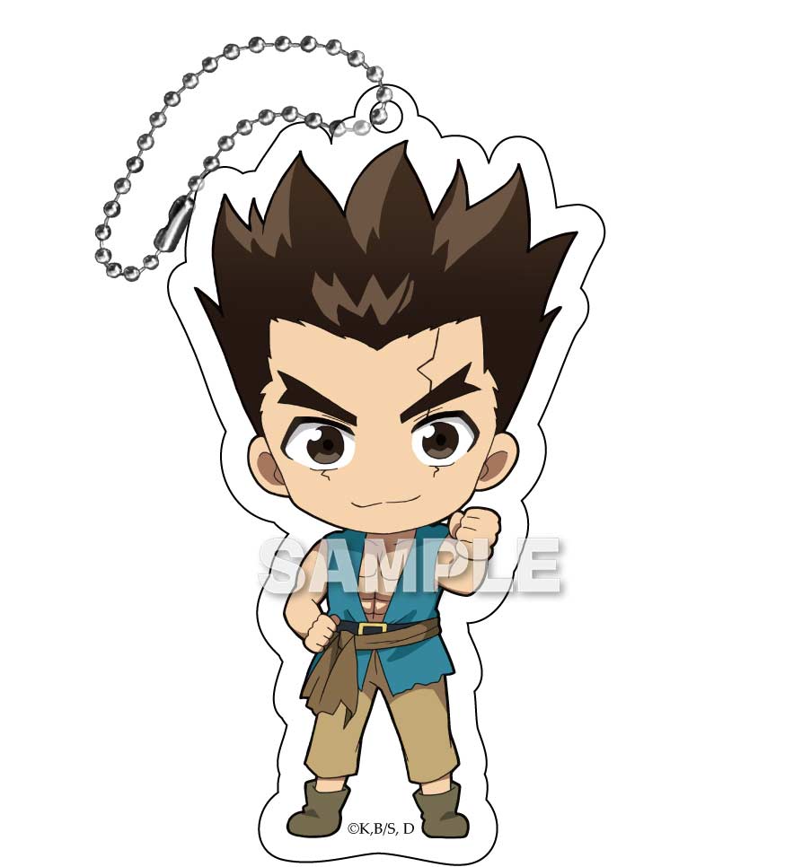 (PO) Dr. Stone Trading Acrylic Key Chain [BOX] Image_3