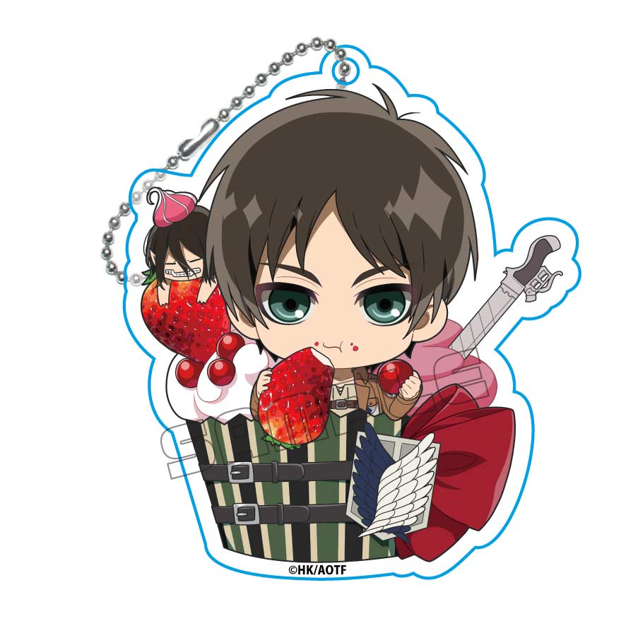 (PO) Attack on Titan Trading Acrylic Key Chain SN [BOX] Image_2