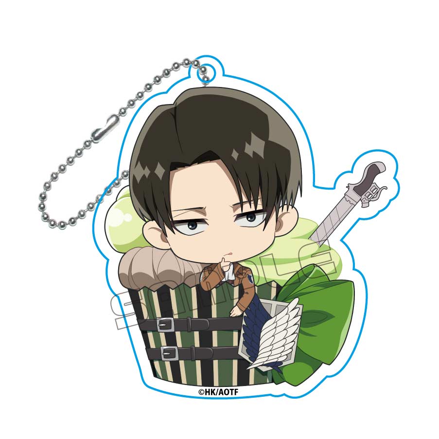 (PO) Attack on Titan Trading Acrylic Key Chain SN [BOX] Image_7
