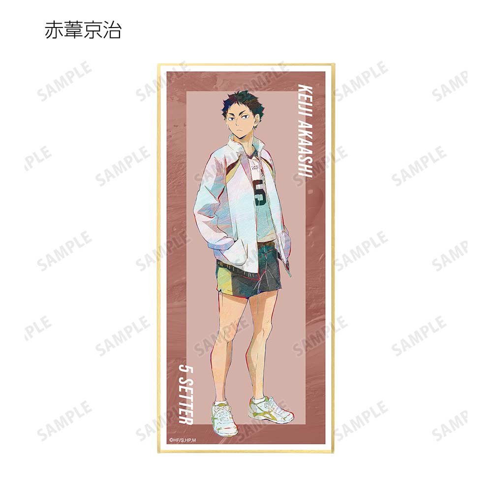 (PO) Haikyu!! Trading Ani-Art Vol. 5 Shikishi with Stand [BOX] Image_12