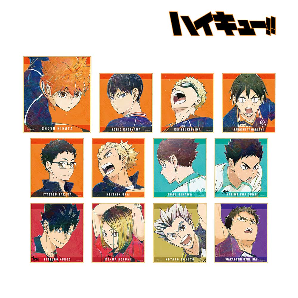 (PO) Haikyu!! Trading Ani-Art Vol. 7 Mini Shikishi [BOX] Image_1