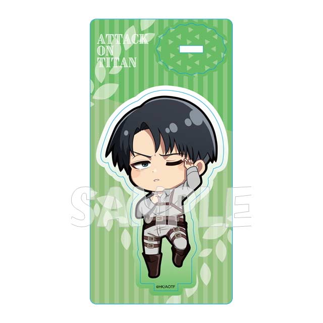 (PO) Attack on Titan Petit Acrylic Stand Hinatabokko Ver. Levi Image_1