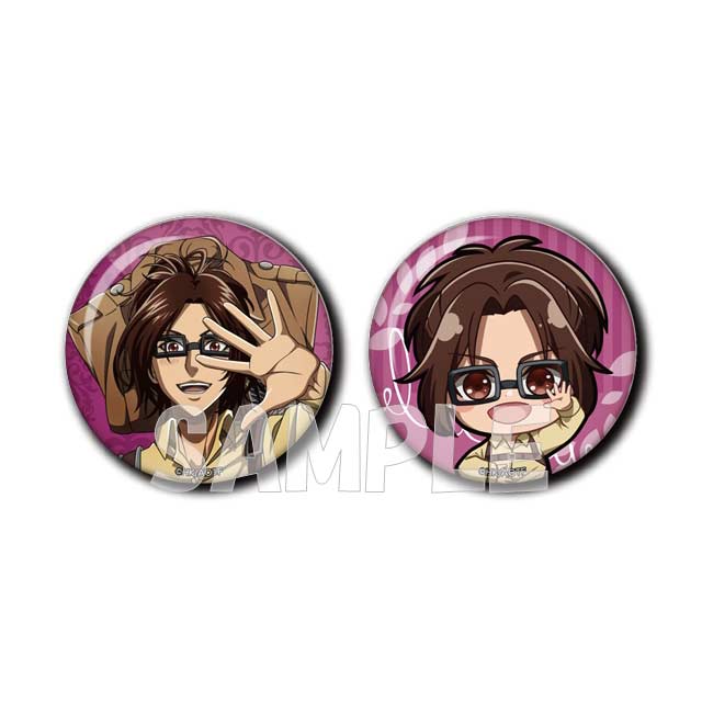 (PO) Attack on Titan Can Badge Set Hinatabokko Ver. Hans Image_1