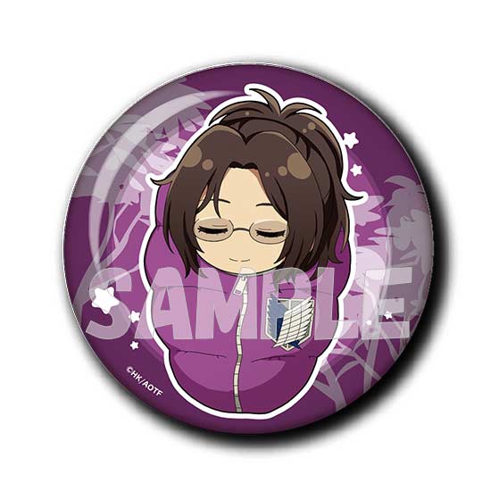 (PO) Attack on Titan Minobukuro Big Can Badge - Hans Image_1